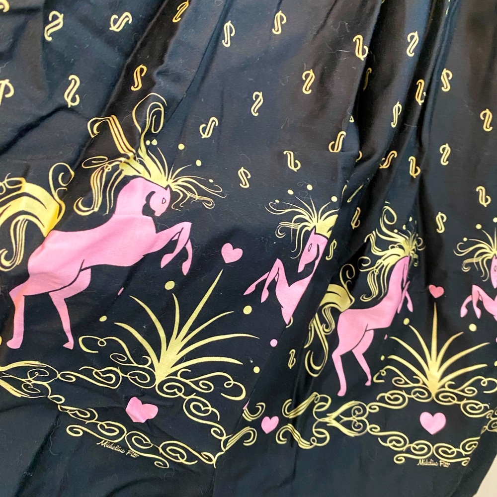 Pin Up Girl black and pink dressXS